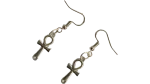 Egyptian Ankh Coss Earrings - Image 3