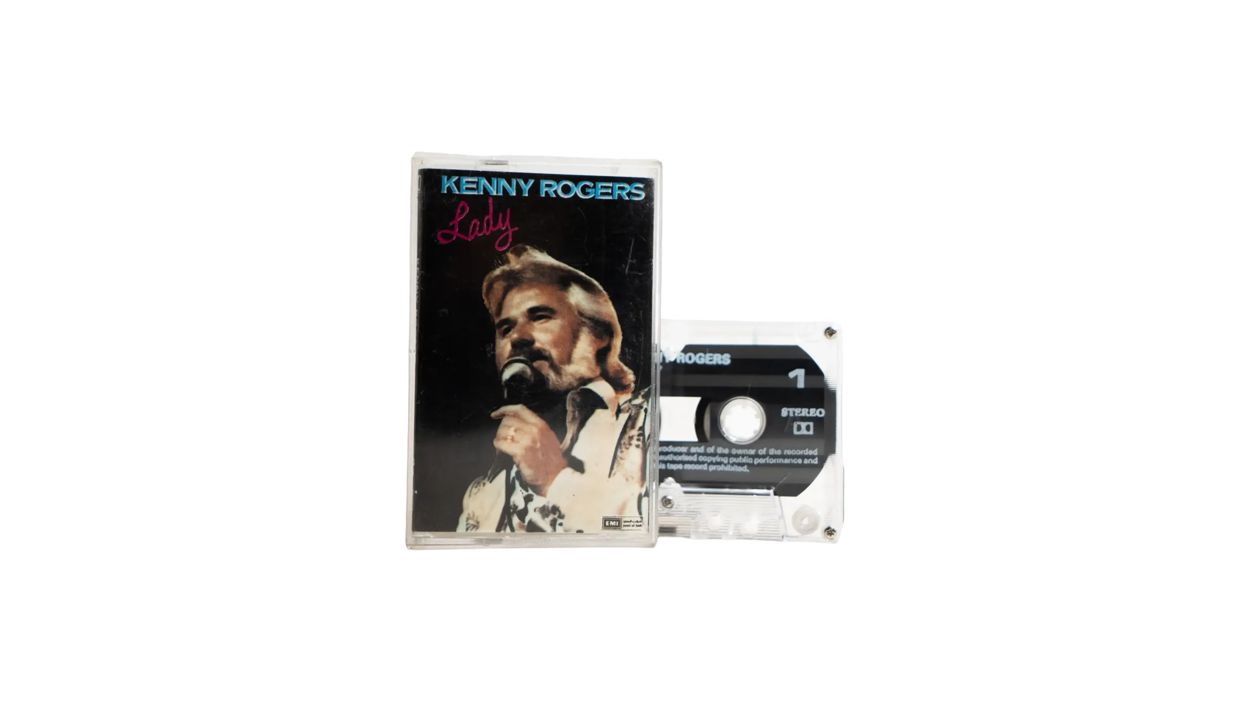 DSC05788 Lady - Kenny Rogers 1980 Cassette Tape - Image 1