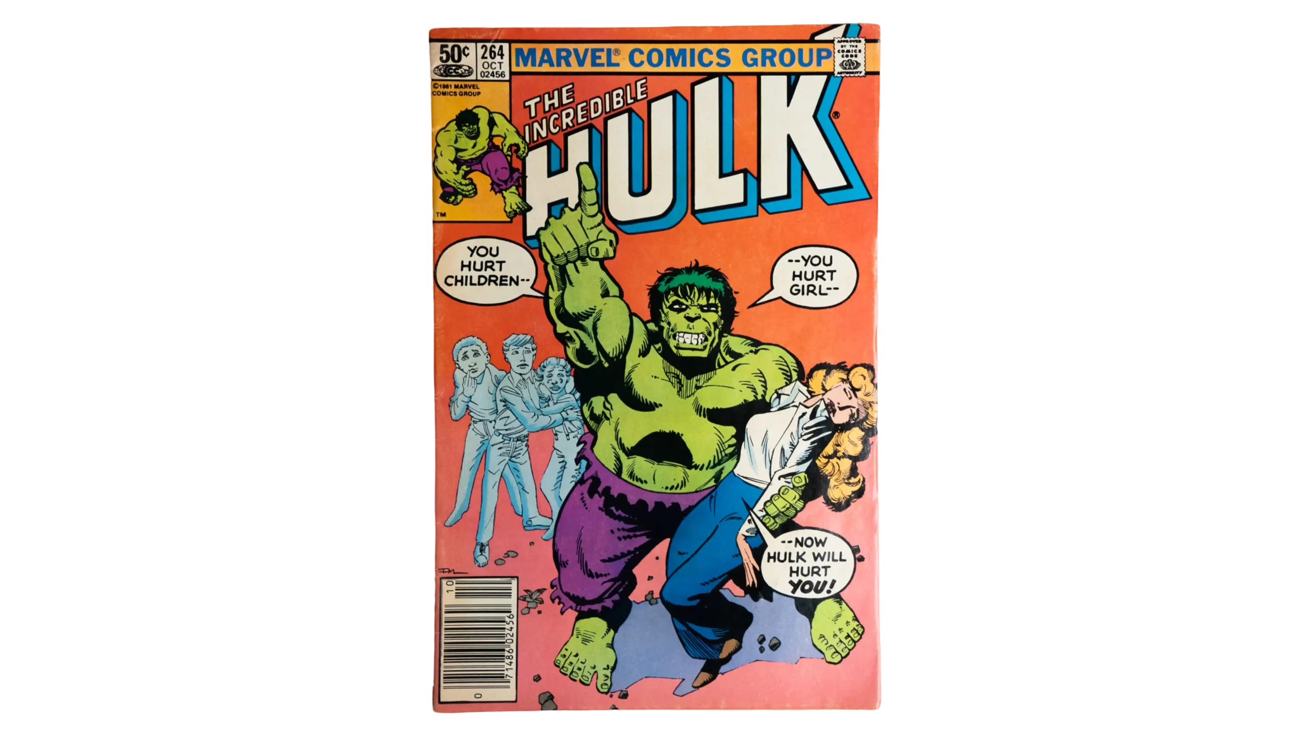 DSC06222 1981 The Incredible Hulk #264 Marvel Comic - Image 1