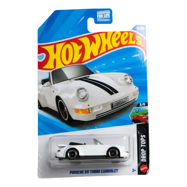 Hot Wheels Porsche 911 Turbo Cabriolet Die-Cast Car