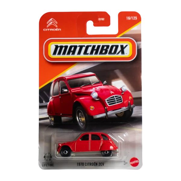 Matchbox 1970 Citroën 2CV Red