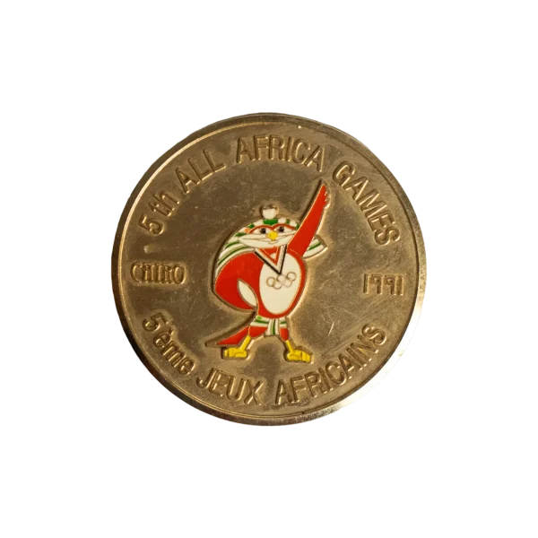 1991 5th All Africa Games Medal