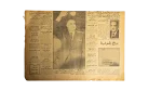 The People of Menofia Pledge Allegiance to Abdel Nasser as President Al-Akhbar Newspaper 1965 - Image 7