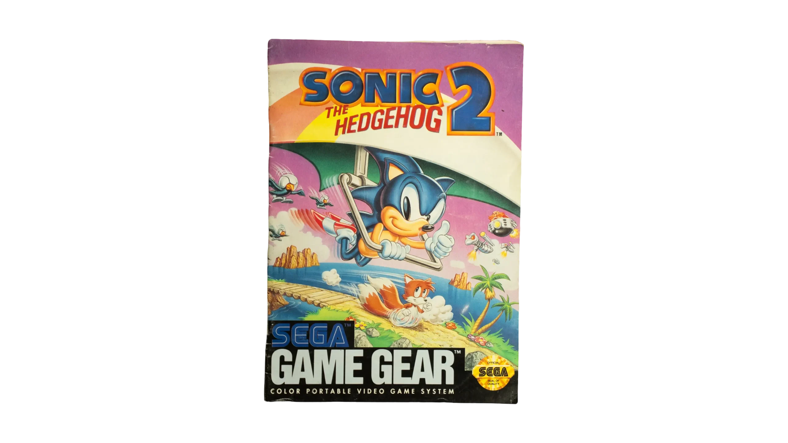 DSC08213 Sega Game Gear Sonic The Hedgehog 2 Manual - Image 1