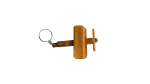 Wooden Airplane Keychain - Image 3