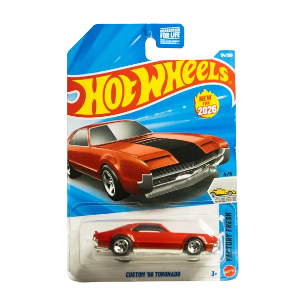 Hot Wheels Custom Red '66 Toronado #114