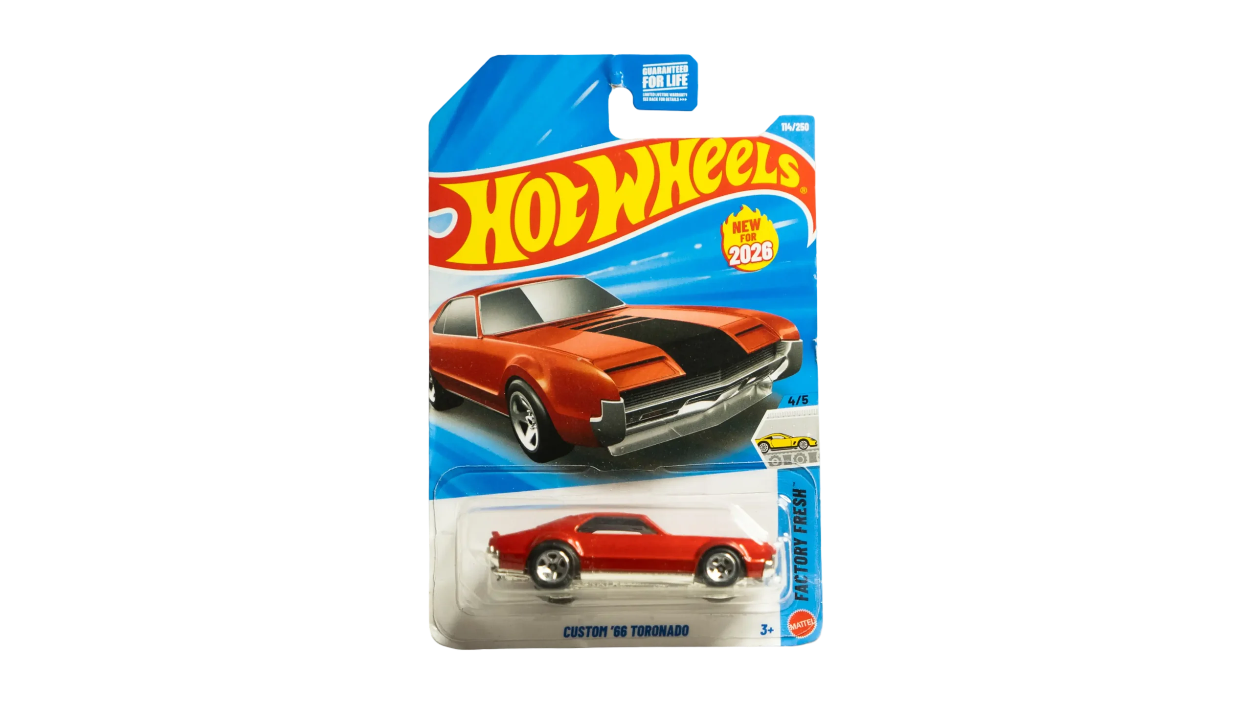 DSC08287 Hot Wheels Custom Red '66 Toronado #114 - Image 1