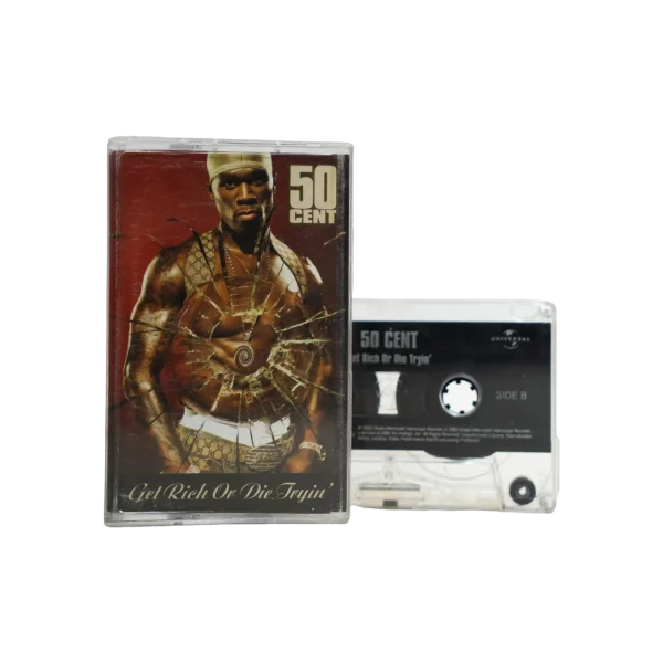 50 Cent Debut Album – Get Rich or Die Tryin’ 2003 Cassette Tape
