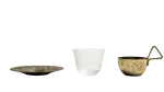 Bronze Floral Tea Cup & Saucer Set - Image 6