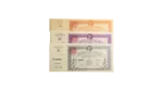 1948 Three Egyptian War Fund Savings Bonds