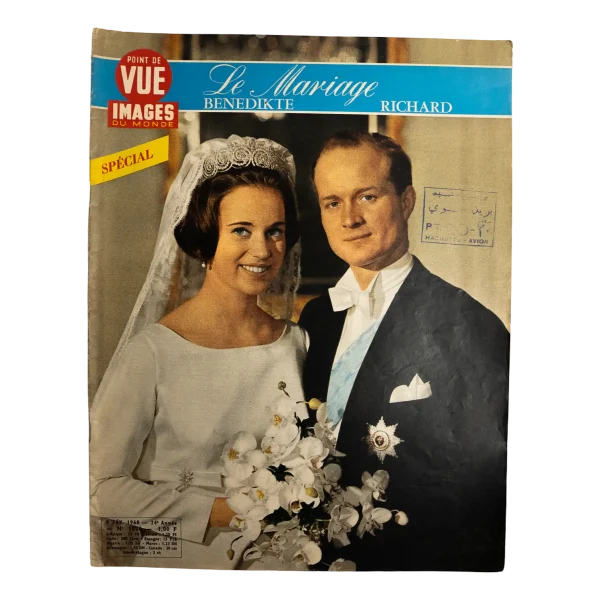 Princess Benedikte of Denmark Wedding De Vue Magazine 1968
