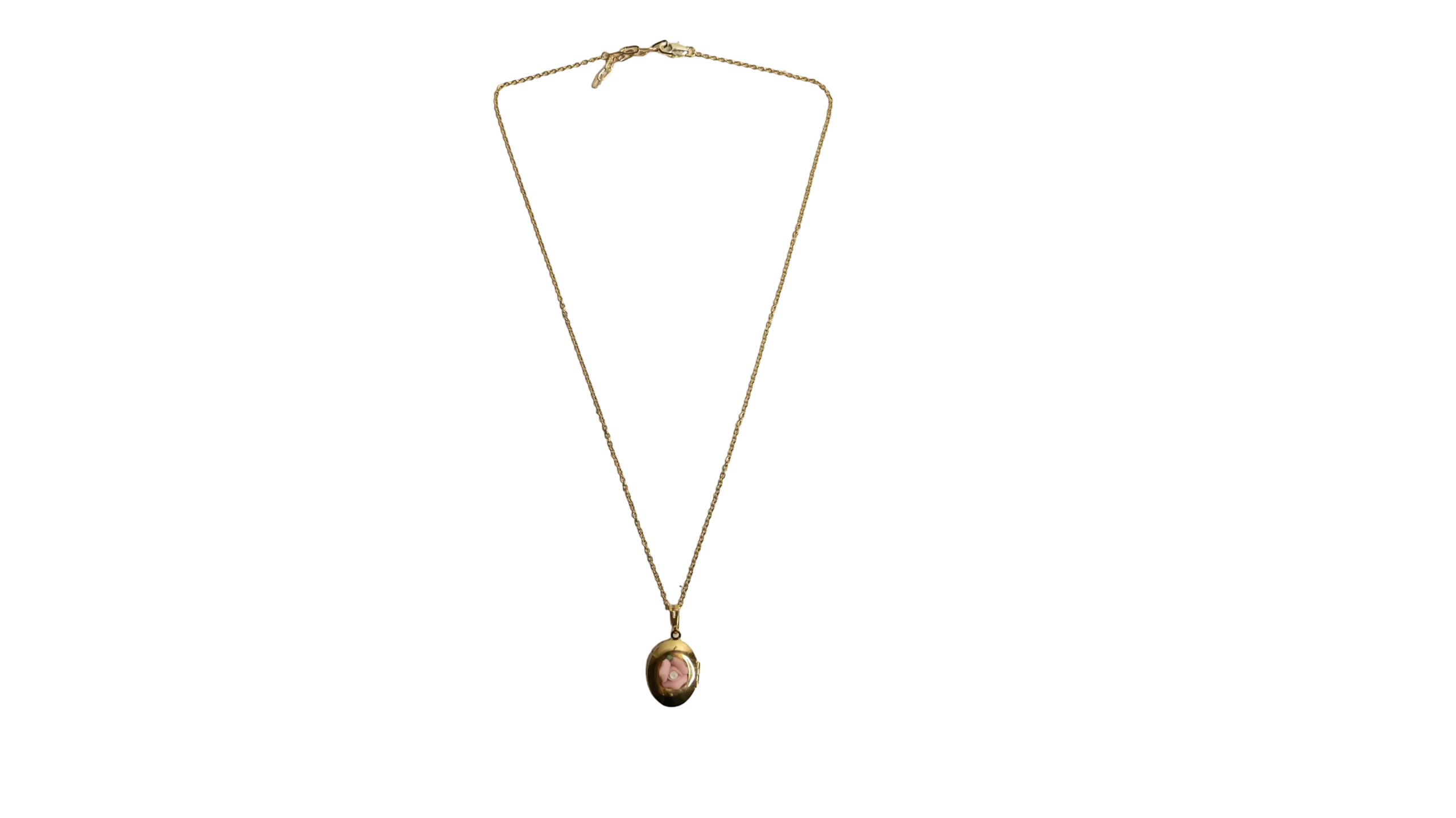 DSC09044-2 Flower's Secret Keepsake Locket Necklace - Image 1