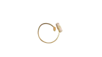 Gilded Leaf Cuff Bracelet - Image 3