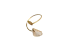 Gilded Leaf Cuff Bracelet - Image 7
