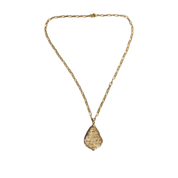 Love In Cursive Pendant Necklace