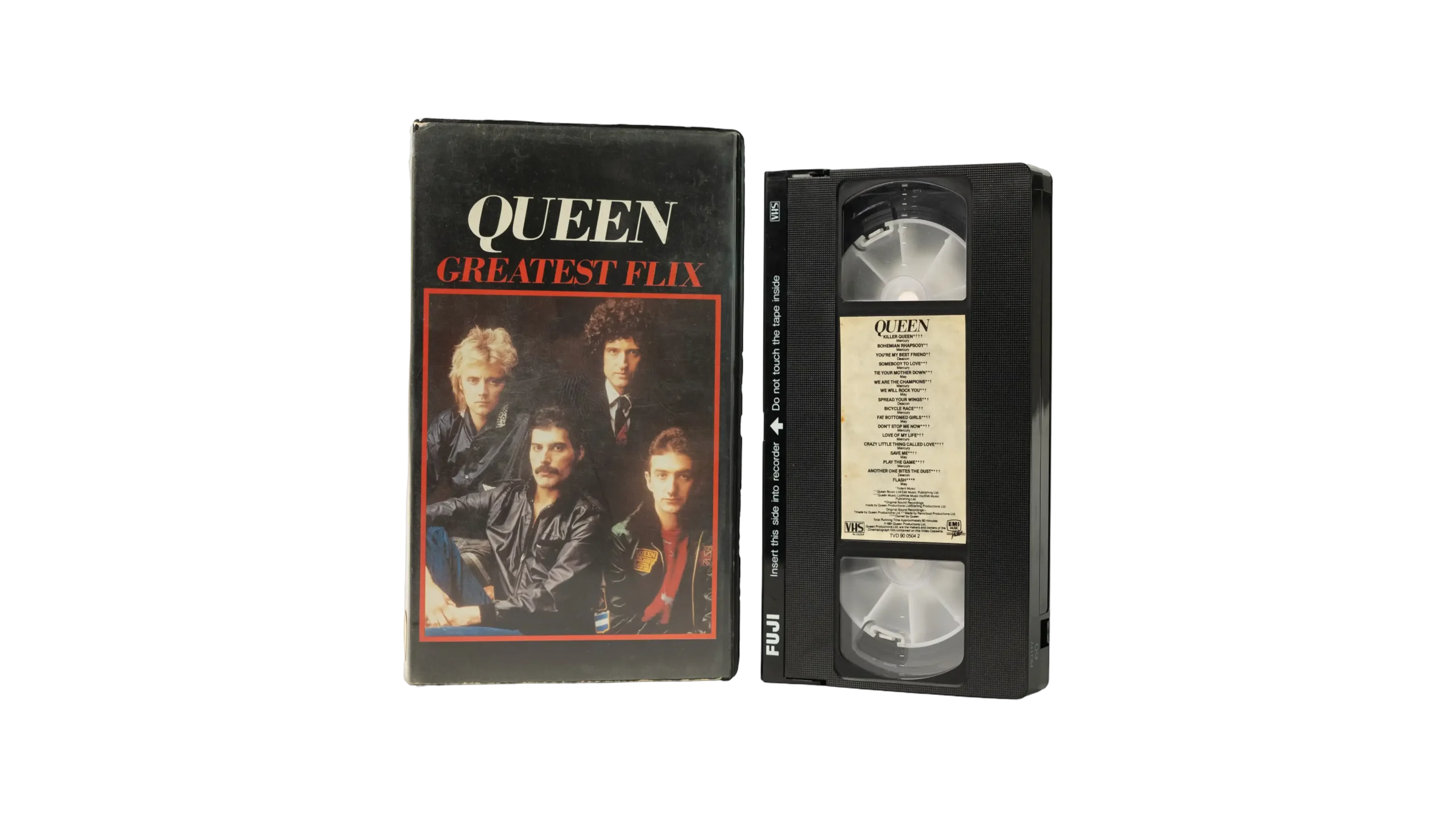 DSC09978 Queen Greatest Flix VHS - Image 1