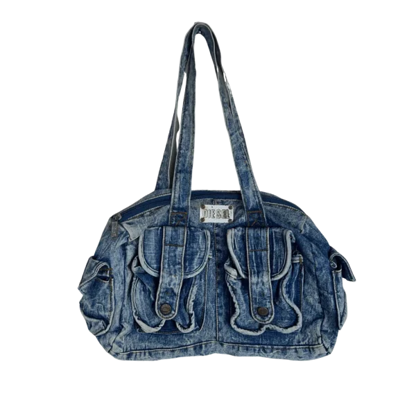 Y2K Diesel Denim Shoulder Bag