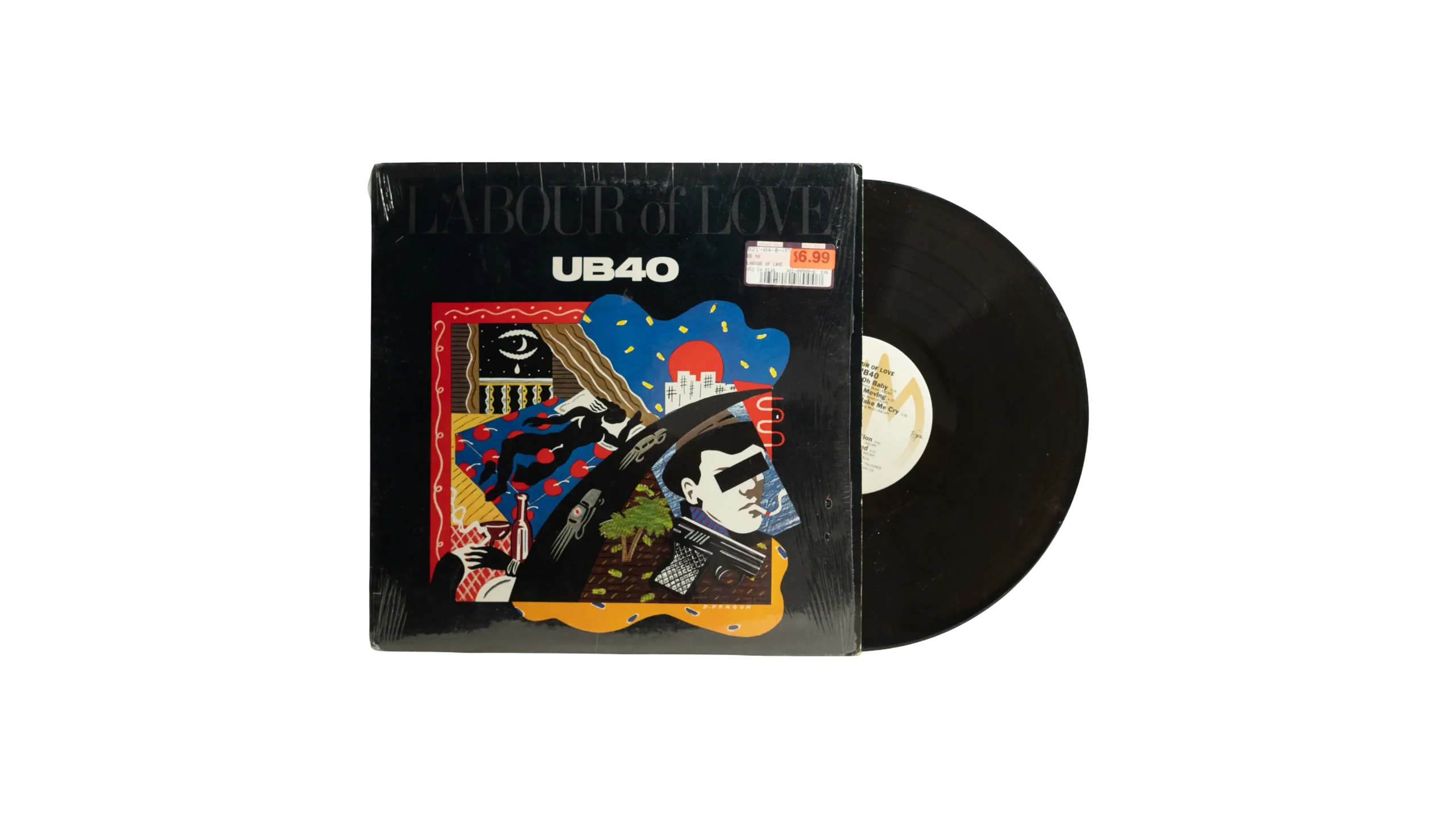 DSC00252 1983 UB40 - Labour of Love Vinyl 12" LP Record - Image 1