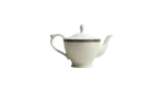 Medici Blue Pattern Porcelain Teapot with Lid – Egyptian Crafted Chinaware