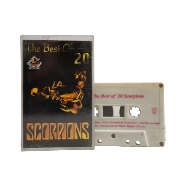 The Best of 20 Scorpions Compilation Audio Cassette Tape