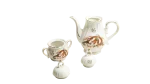 Dragonware Style Teapot & Sugar Bowl Set - Asian Dragon Motif - Image 5