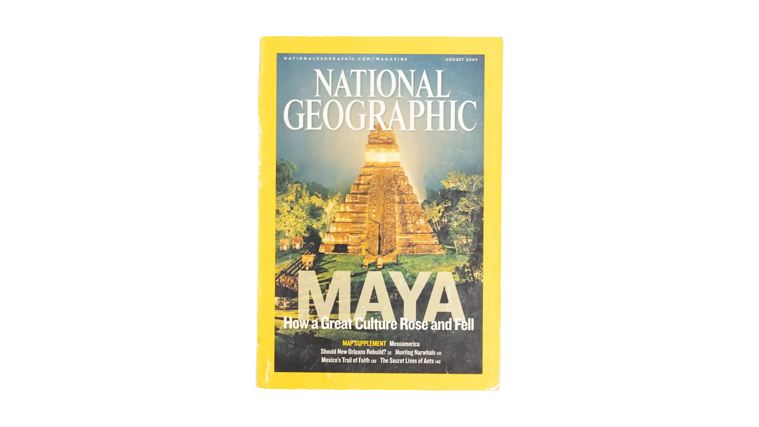DSC00932 "Maya Civilization Special Issue" National Geographic Magazine – August 2007 - Image 1