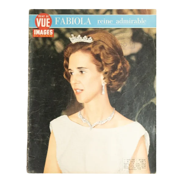 Queen Fabiola of Belgium - 1960 Point de Vue Magazine