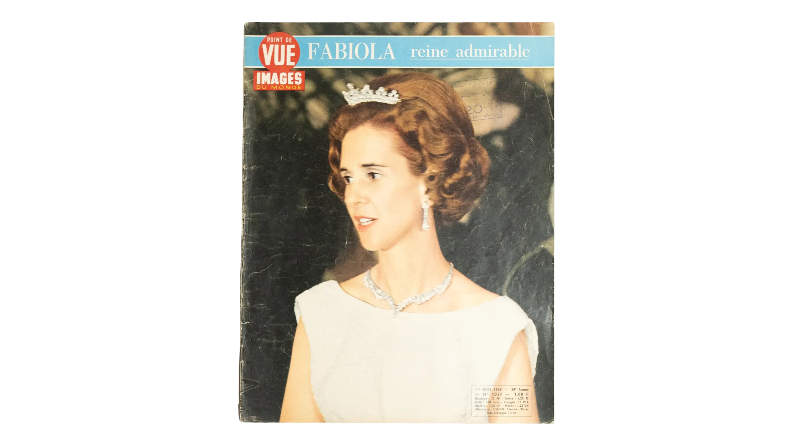 DSC00942 Queen Fabiola of Belgium - 1960 Point de Vue Magazine - Image 1