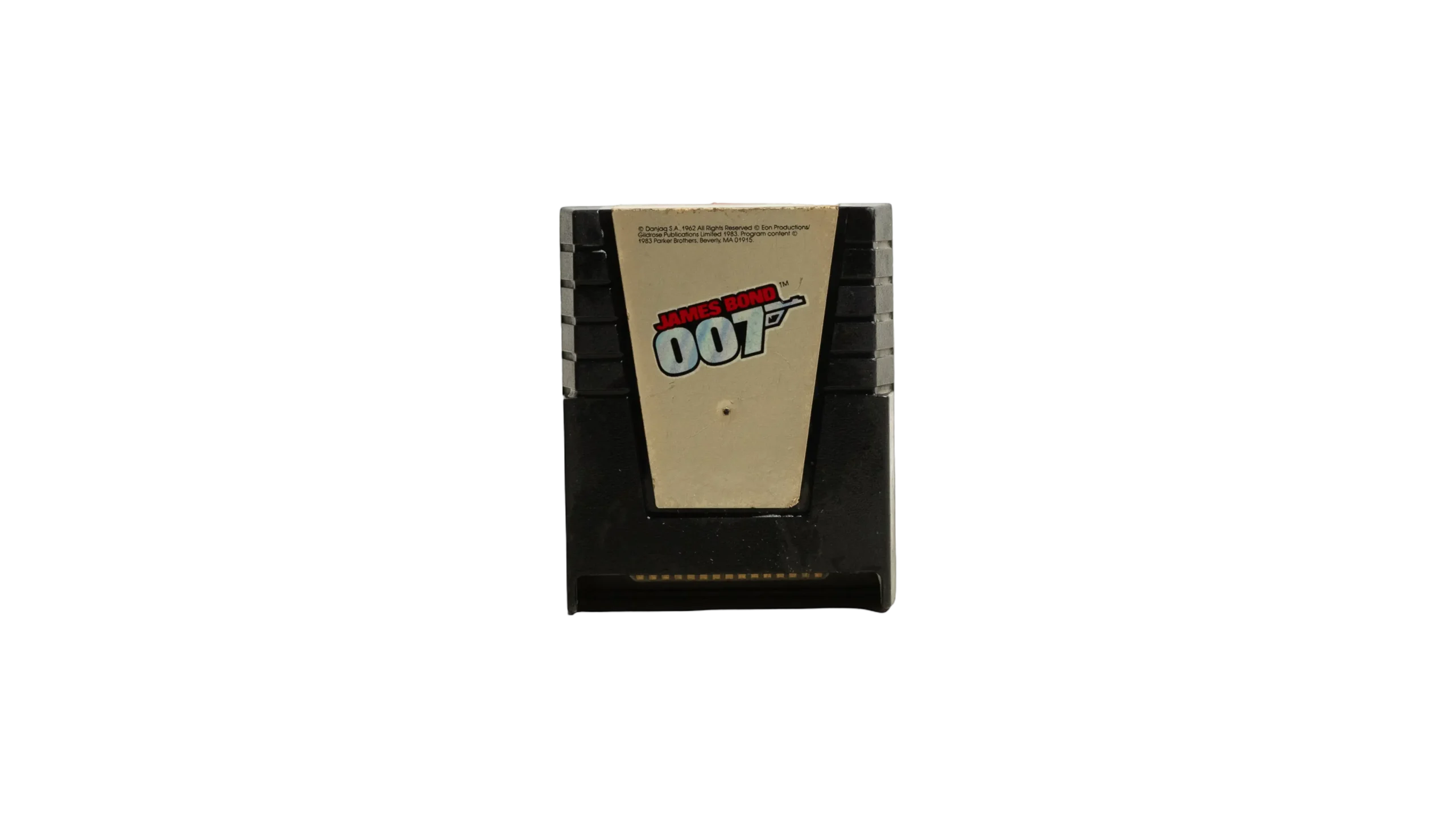 DSC01024 James Bond 007 Atari 2600 Video Game Cartridge 1983 - Image 1