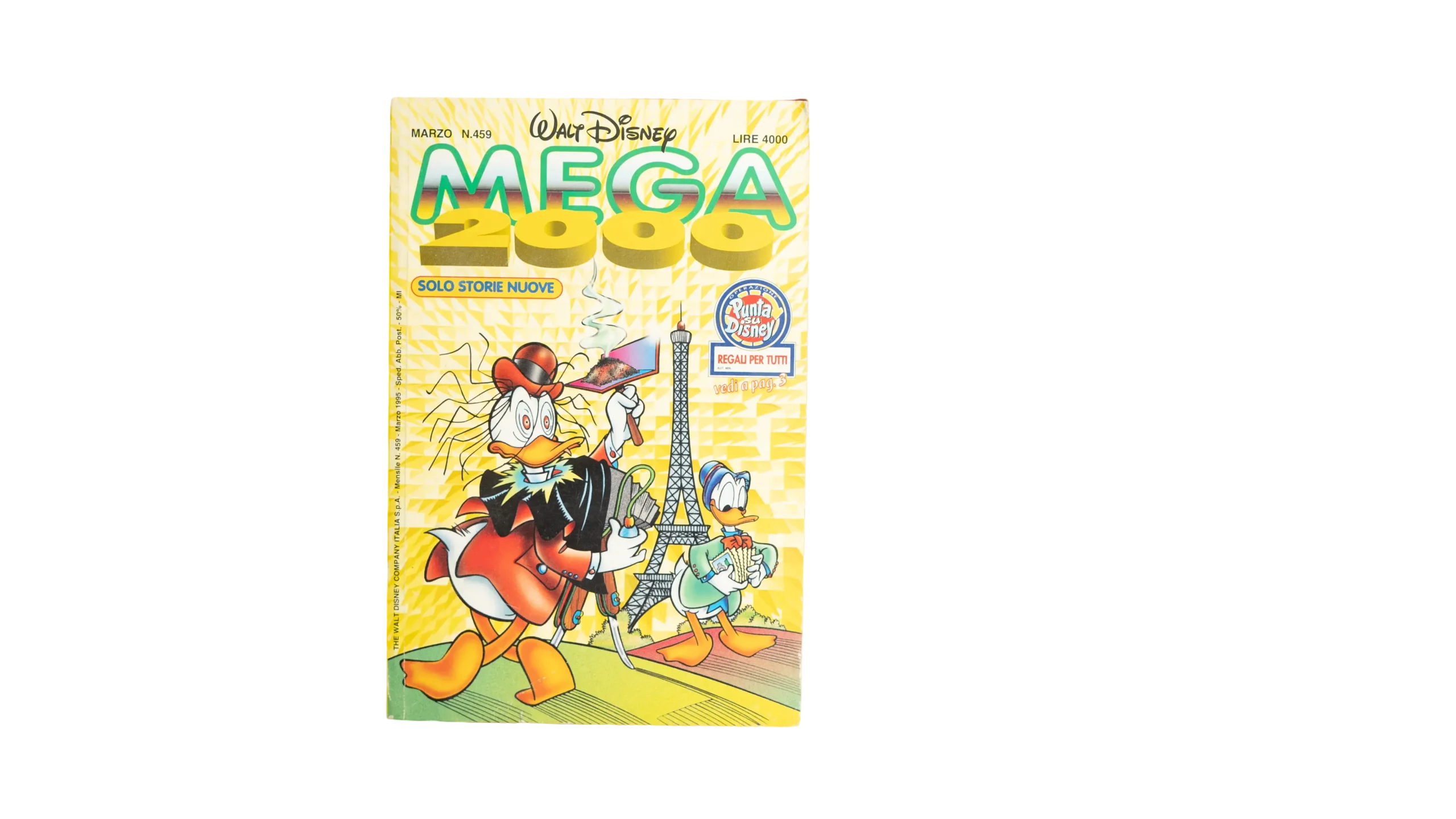 DSC01061 Walt Disney Mega 2000 Comic Magazine No. 459 – Italian Edition 1985 - Image 1