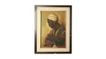 Orientalist Style "Man in Turban" Portrait Artwork