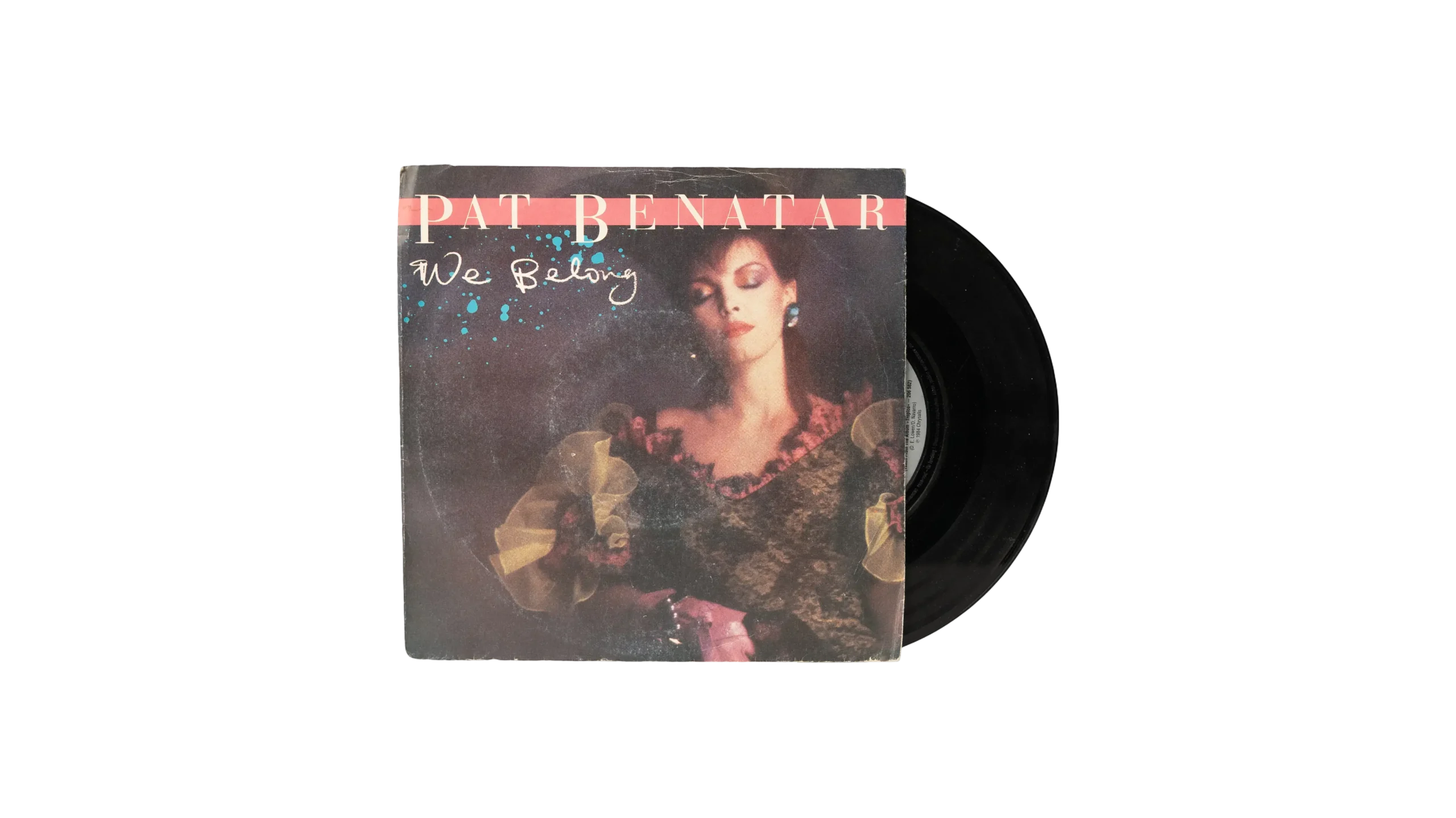 DSC01350 We Belong Pat Benatar 7" Vinyl 1984 - Image 1