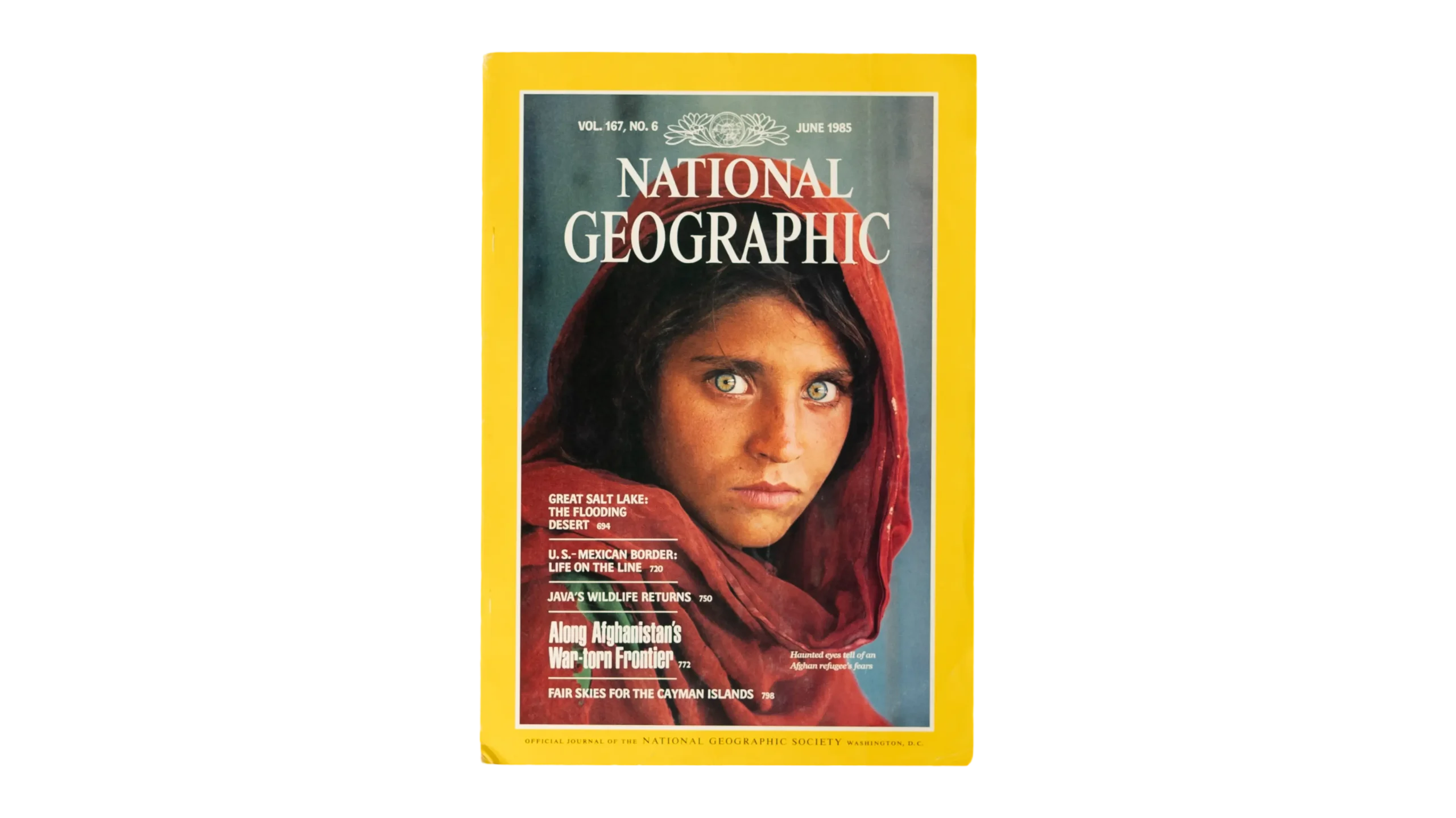 DSC01355 Sharbat Gula National Geographic Magazine 1985 - Image 1