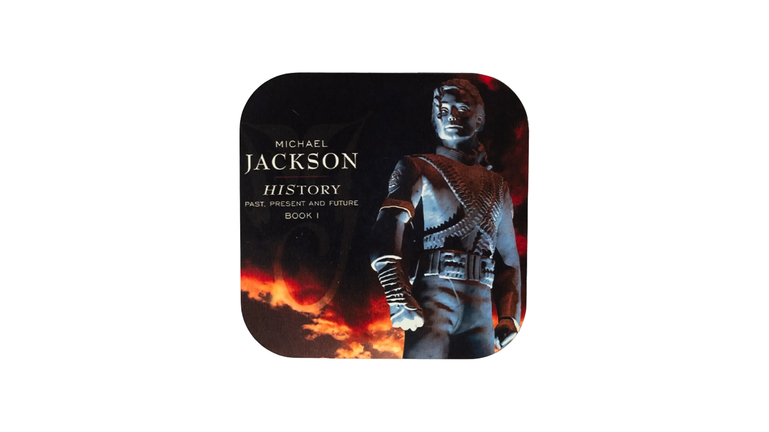 DSC01528 Michael Jackson Dangerous Coaster - Image 1
