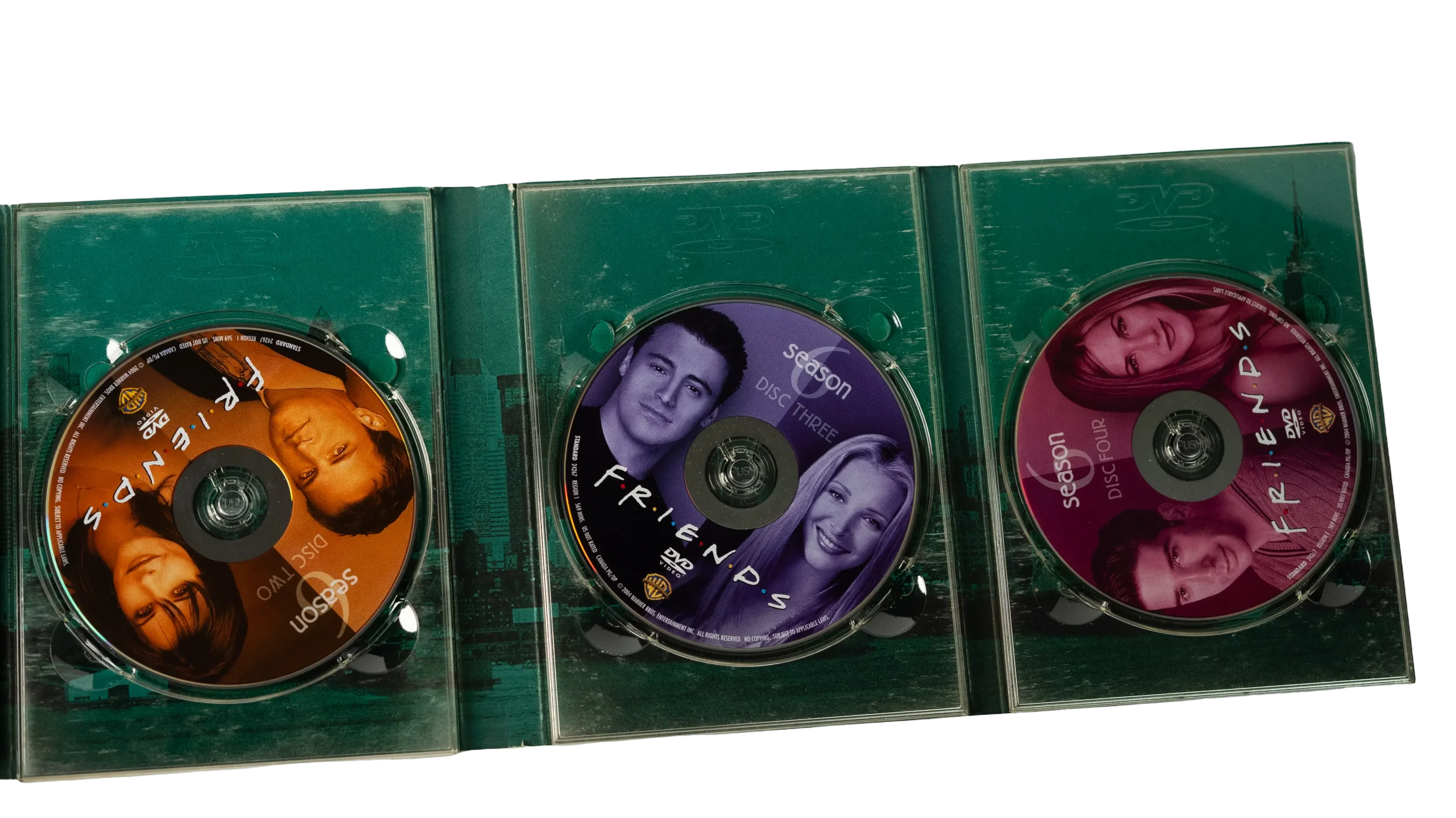 Friends: The Complete Season 6 DVD Box 4 Disc Set 2004 – Retro Hunts