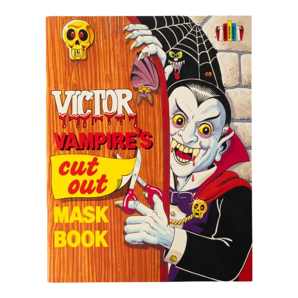 1980's Victor Vampire's Cut-Out Mask Book