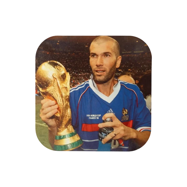Zinedine Zidane World Cup 1998 Coaster
