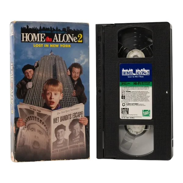 1993 Home Alone 2: Lost in New York VHS Tape