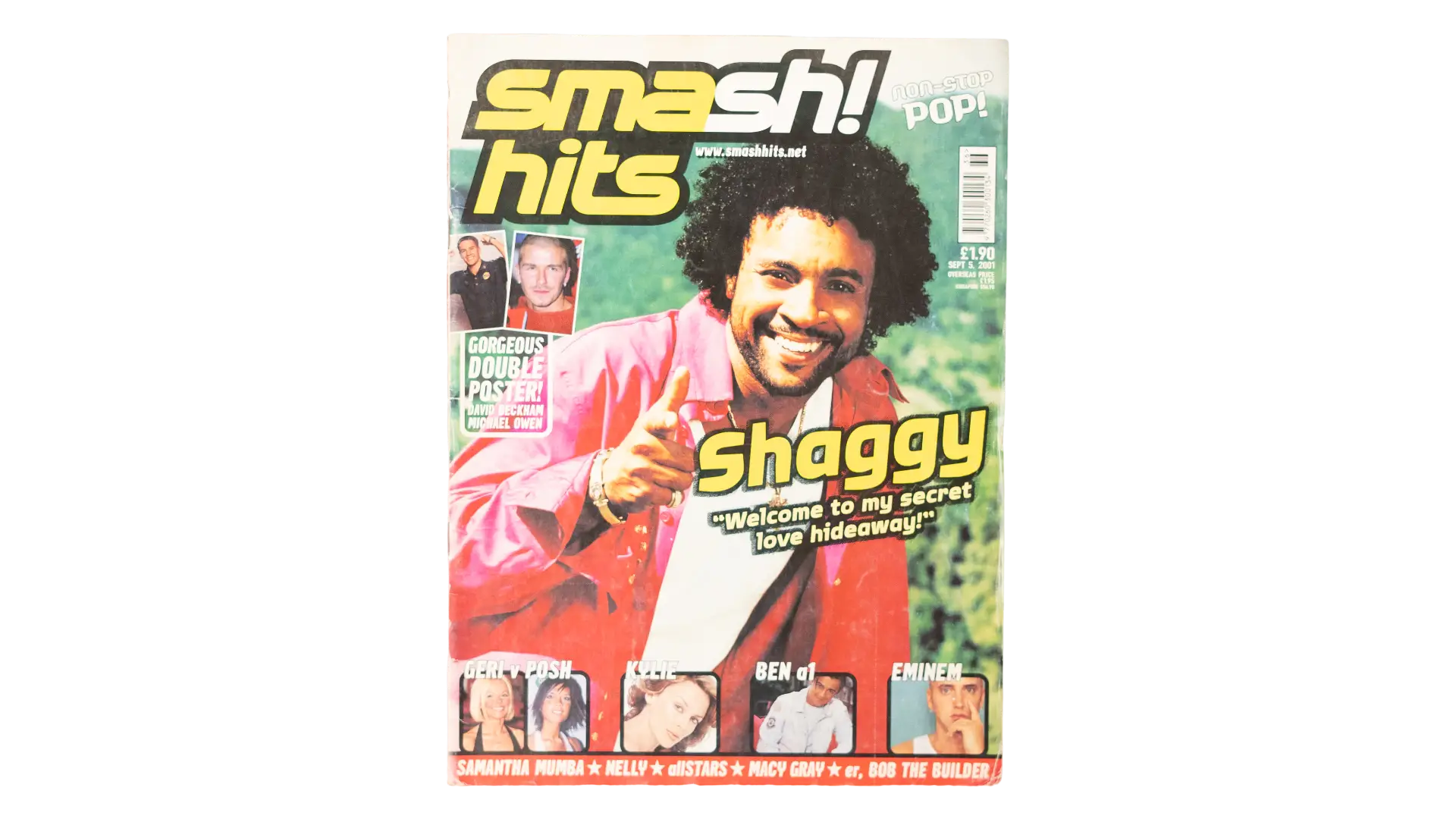 DSC03705 Shaggy Smash Hits Magazine 2001 - Image 1