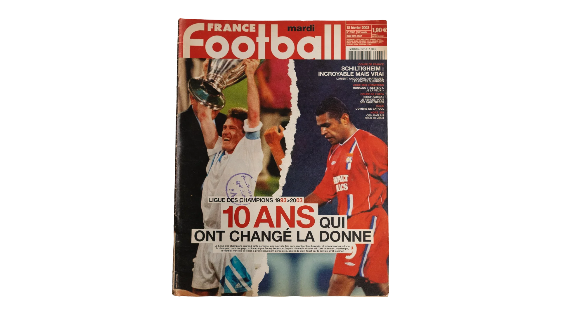 DSC03725 10th anniversary of the UEFA Champions League France Football magazine - Image 1
