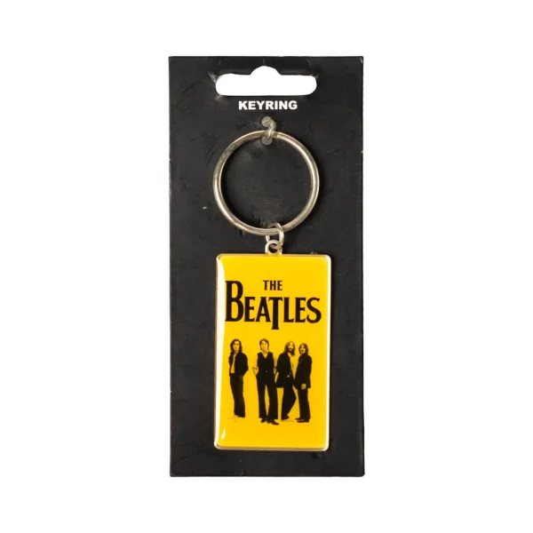The Beatles Yellow Keychain - Apple Corps Official Merchandise