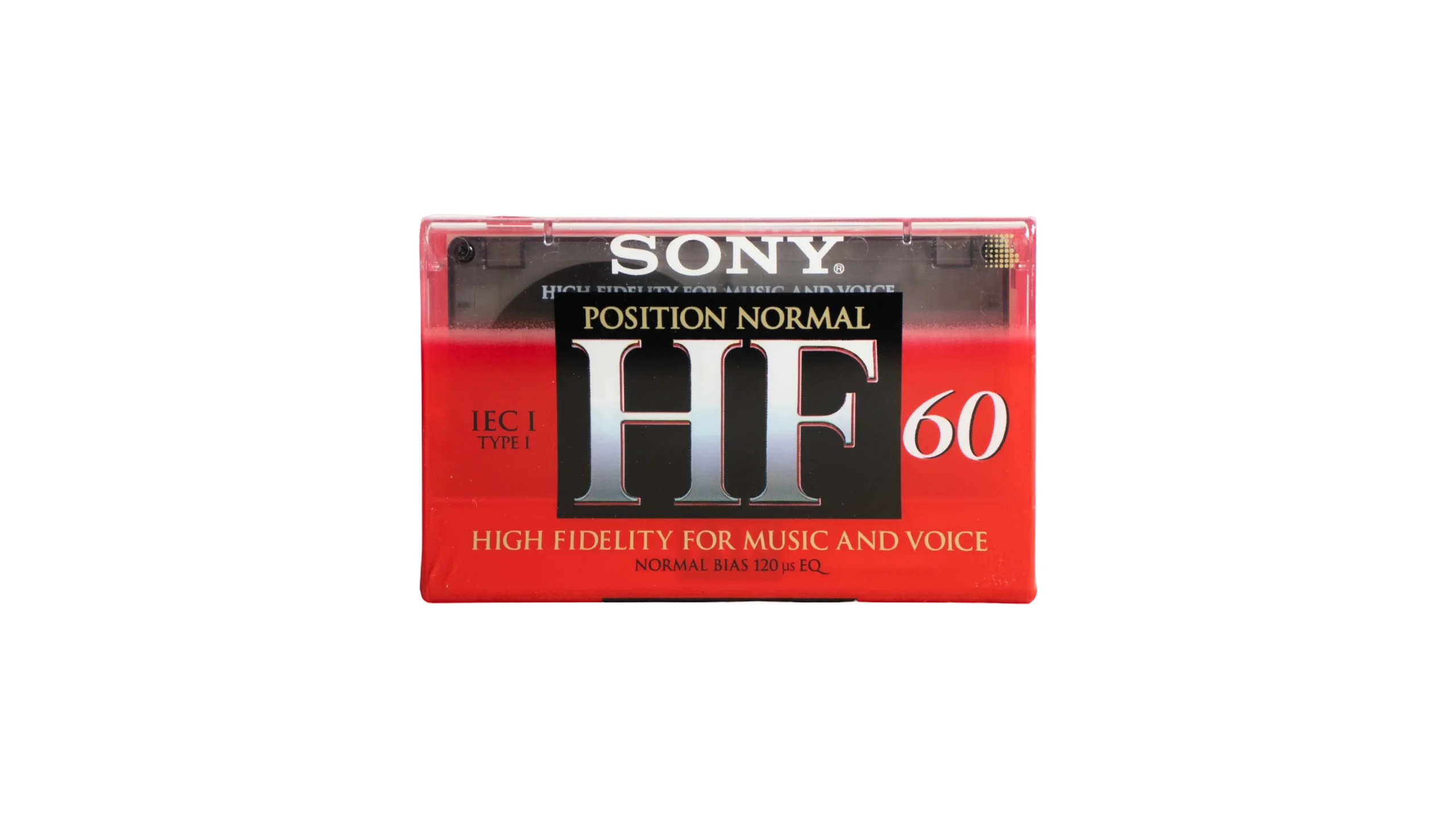 DSC04940 Sony HF 60 High Fidelity Audio Cassette Blank Tape - Image 1
