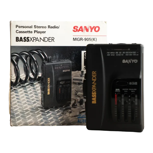 Sanyo MGR-905(K) Walkman "BassXpander"