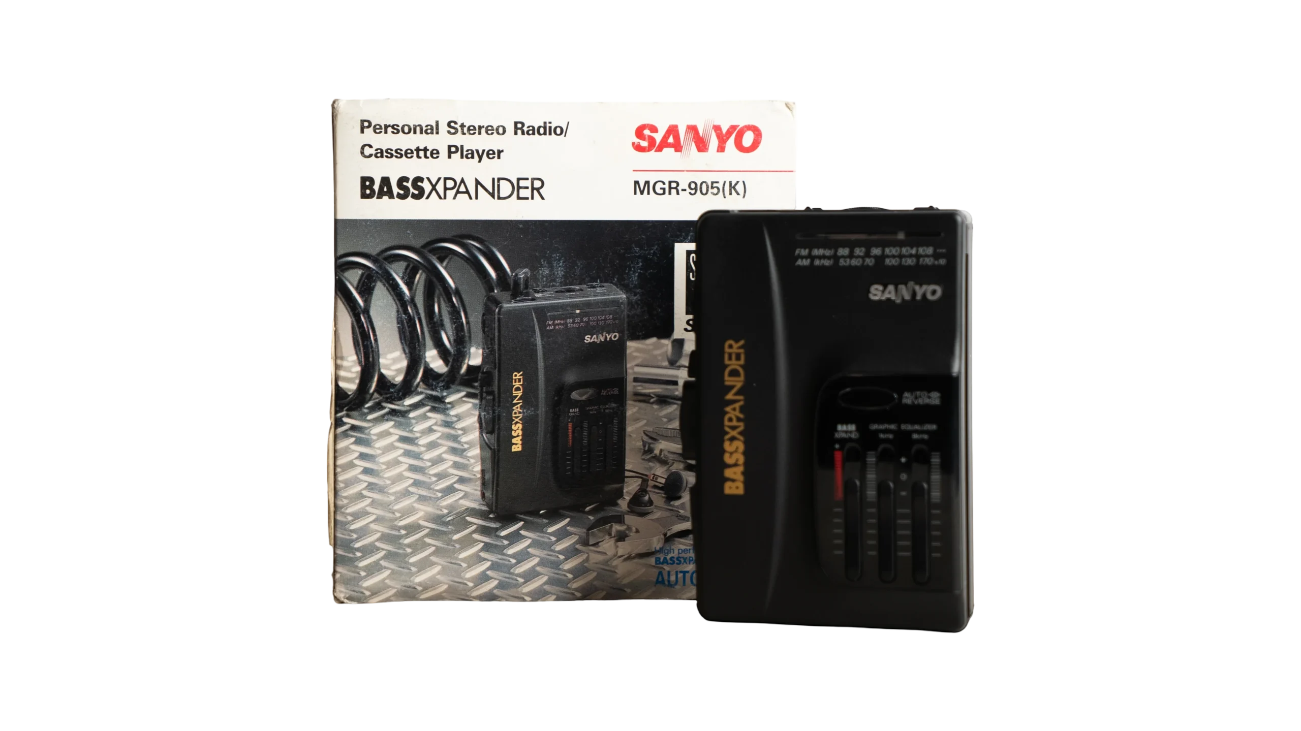 DSC04958 Sanyo MGR-905(K) Walkman "BassXpander" - Image 1