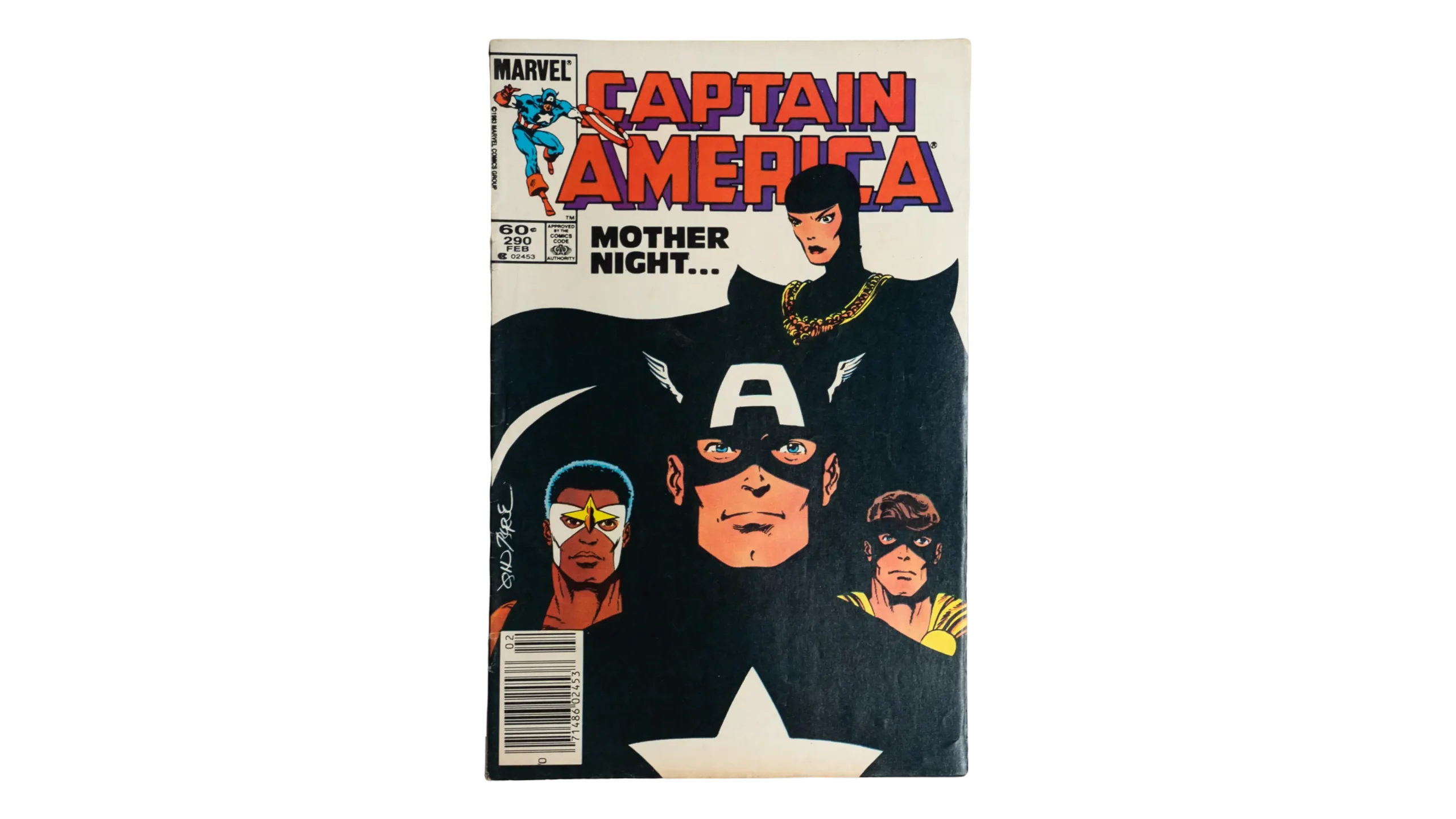 DSC06241 Captain America "Mother Night" #290 Marvel Comics - Image 1