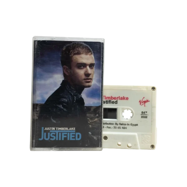 Justin Timberlake - Justified "Debut Solo" Cassette Tape 2002