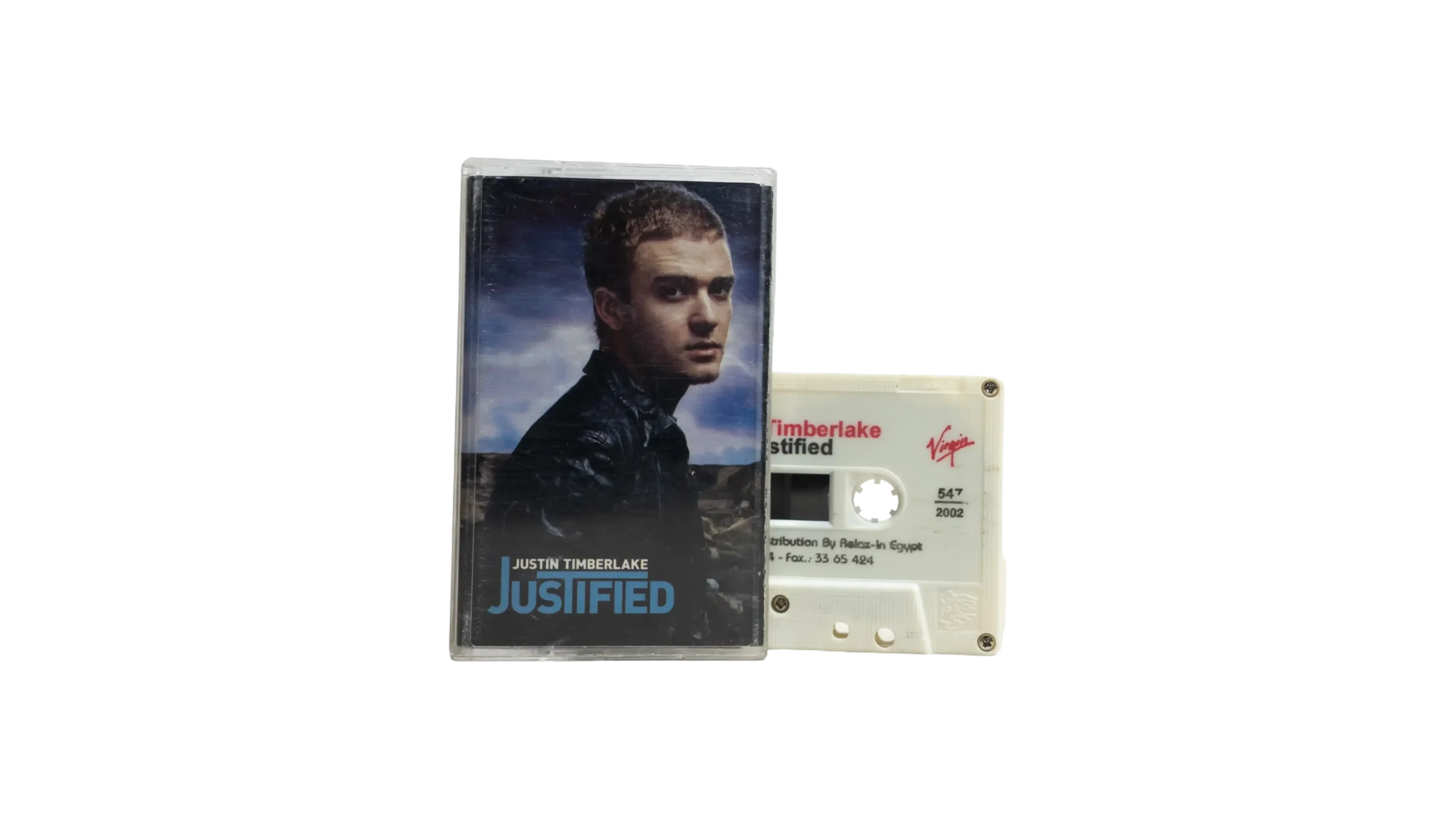 DSC08502 Justin Timberlake - Justified "Debut Solo" Cassette Tape 2002 - Image 1