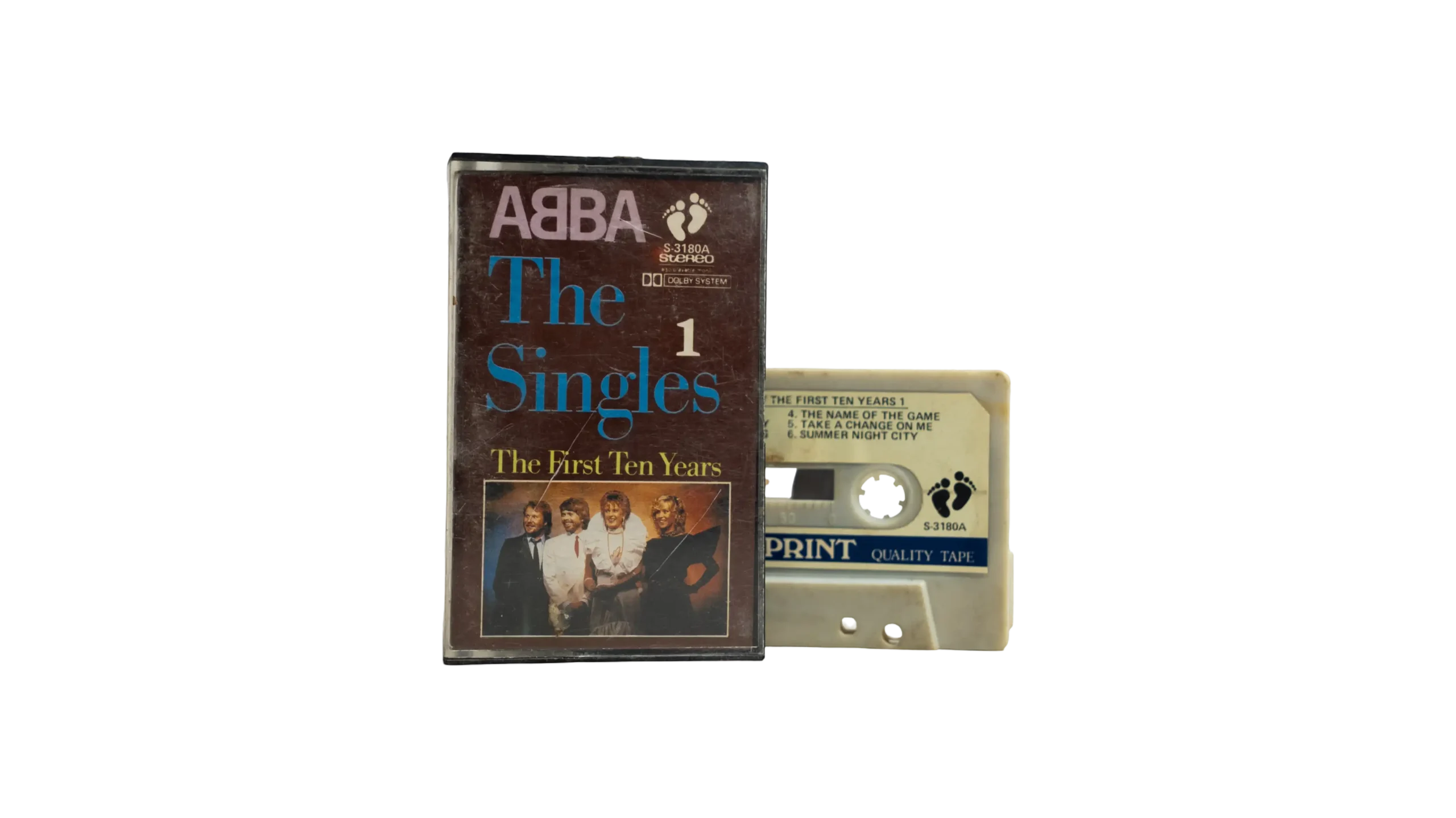 DSC08530 ABBA The Singles: The First 10 Years Cassette Tape - Image 1