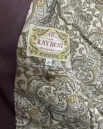 80s Italian Blazer with Embroidered Details – Raybest Uomo - Image 9