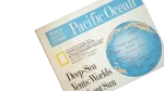 National Geographic World Ocean Floors Pacific Map - Image 4